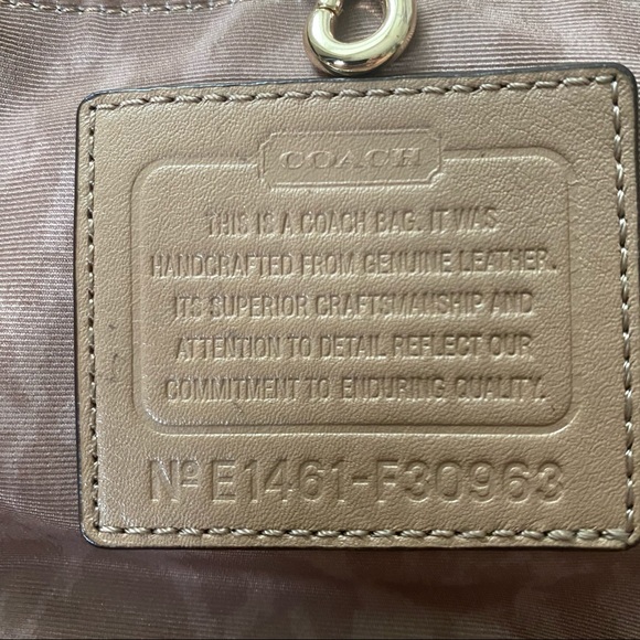 Coach Hadley XL Python Embossed Leather Bag - Picture 6 of 15